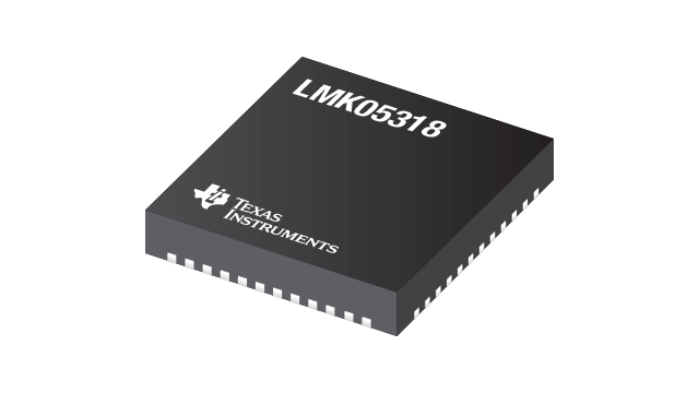 BAW clock device chip shot