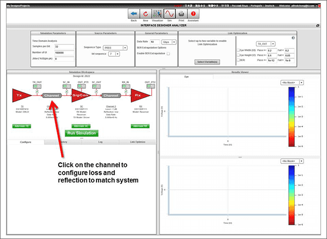 WEBENCH Interface Designer