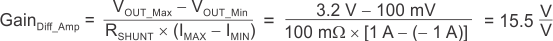 OPA373 OPA374 OPA2373 OPA2374 OPA4374 OPA373 OPA374 OPA2373 OPA2374 OPA4374 q_gain-diff-amp_calculated_bos279.gif