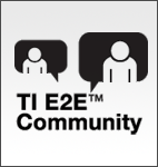 TI の E2E コミュニティにあるタッチパネル製品・フォーラム