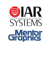IAR Systems と Mentor Graphics