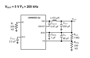 LM46002-Q1 LM46002A-Q1 BOM-5V200k_snvsaa2.gif