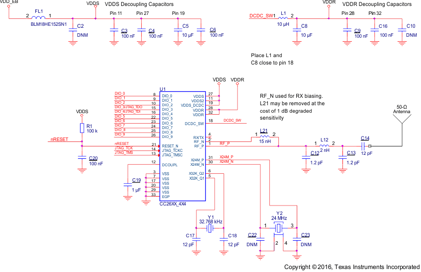 CC2630 circuit_2_external_single-ended_swrs178.gif