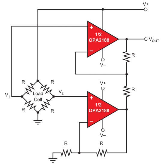 高精度ゼロドリフト、36V オペアンプ - OPA2188 - TI